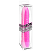 Neon Ribbed Rocket Pink
